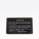 CHANEL Matelasse Waist bag Lamb Skin Black Gold CC Auth 156628V-22