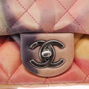 CHANEL Chain Matelasse 23 Shoulder Bag Lamb Skin Pink CC Auth 156629SAV-16