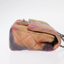 CHANEL Chain Matelasse 23 Shoulder Bag Lamb Skin Pink CC Auth 156629SAV-5