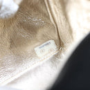 CHANEL Mini Matelasse 17 Chain Shoulder Bag Satin Black Gold CC Auth 156632SAM-27