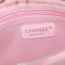 CHANEL Matelasse COCO Mark Chain Bag Caviar Skin Pink Gold CC Auth 156635SAM-17