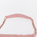 CHANEL Matelasse COCO Mark Chain Bag Caviar Skin Pink Gold CC Auth 156635SAM-10