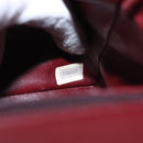 CHANEL Matelasse 25 Double Flap Chain Bag Lamb Skin Black Gold CC Auth 156638SAV-27