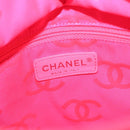 CHANEL Matelasse Medium Cambon Line Bag Calf Skin White Black CC Auth 156639V-19