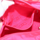 CHANEL Matelasse Medium Cambon Line Bag Calf Skin White Black CC Auth 156639V-26