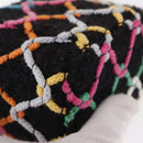 CHANEL Matelasse Chain Vanity Bag Tweed Multicolor Gold CC Auth 156640SM-18