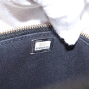 CHANEL Matelasse Chain Vanity Bag Tweed Multicolor Gold CC Auth 156640SM-11