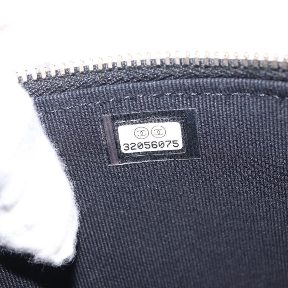 CHANEL Matelasse Chain Vanity Bag Tweed Multicolor Gold CC Auth 156641SM