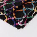 CHANEL Matelasse Chain Shoulder Bag Tweed Multicolor Gold CC Auth 156642SM-12