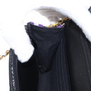 CHANEL Matelasse Chain Shoulder Bag Tweed Multicolor Gold CC Auth 156642SM-24