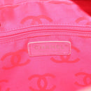 CHANEL Matelasse Bowling Bag Cambon Line Calf Skin White Black CC Auth 156643V-18