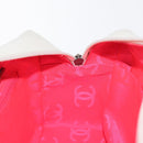 CHANEL Matelasse Bowling Bag Cambon Line Calf Skin White Black CC Auth 156643V-19