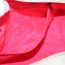 CHANEL Matelasse Bowling Bag Cambon Line Calf Skin White Black CC Auth 156643V-22