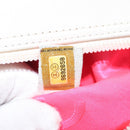 CHANEL Matelasse Bowling Bag Cambon Line Calf Skin White Black CC Auth 156643V-11