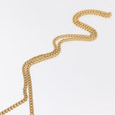 SAINT LAURENT Chain Kate Shoulder Bag Leather Red Gold Auth 156647M-9