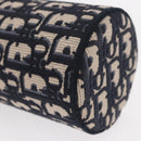 Christian Dior Trotter Canvas Oblique Fragrance Case Vanity Navy Auth 156648M-11