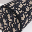 Christian Dior Trotter Canvas Oblique Fragrance Case Vanity Navy Auth 156648M-14