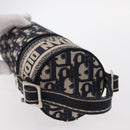 Christian Dior Trotter Canvas Oblique Fragrance Case Vanity Navy Auth 156648M-7