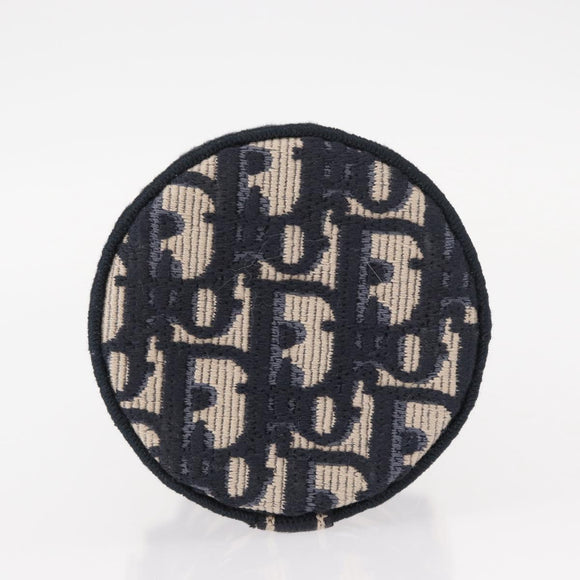 Christian Dior Trotter Canvas Oblique Fragrance Case Vanity Navy Auth 156648M