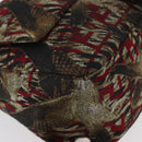 FENDI Zucca Canvas Mamma Baguette Shoulder Bag Brown Auth 156653SAM-14