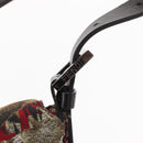 FENDI Zucca Canvas Mamma Baguette Shoulder Bag Brown Auth 156653SAM-18