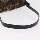 FENDI Zucca Canvas Mamma Baguette Shoulder Bag Brown Auth 156653SAM-7