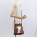 GUCCI Micro GG Supreme Doraemon Collaboration Bag PVC 625216 Auth 156657SAM-22