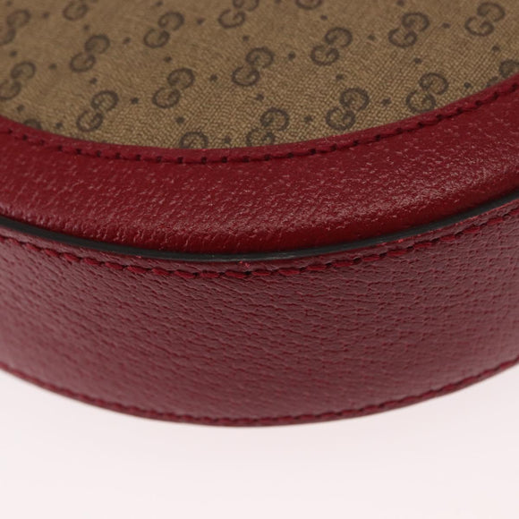 GUCCI Micro GG Supreme Doraemon Collaboration Bag PVC 625216 Auth 156658SAM