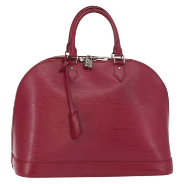 LOUIS VUITTON Epi Alma MM Hand Bag Fuchsia LV Auth 156661AV