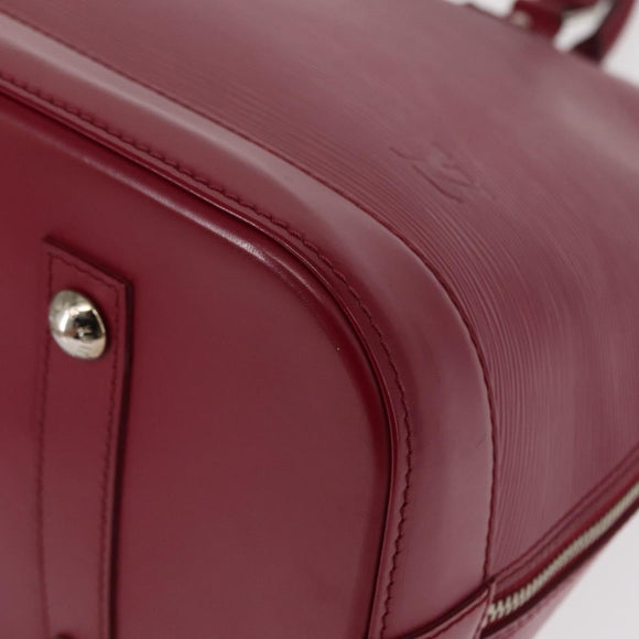 LOUIS VUITTON Epi Alma MM Hand Bag Fuchsia LV Auth 156661SAV