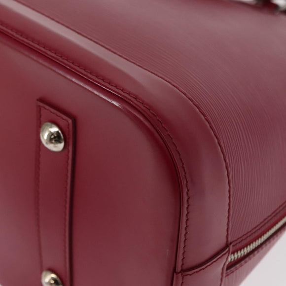 LOUIS VUITTON Epi Alma MM Hand Bag Fuchsia LV Auth 156661SAV
