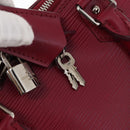 LOUIS VUITTON Epi Alma MM Hand Bag Fuchsia LV Auth 156661AV-15