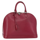 LOUIS VUITTON Epi Alma MM Hand Bag Fuchsia LV Auth 156661SAV-1