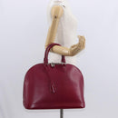 LOUIS VUITTON Epi Alma MM Hand Bag Fuchsia LV Auth 156661SAV-21