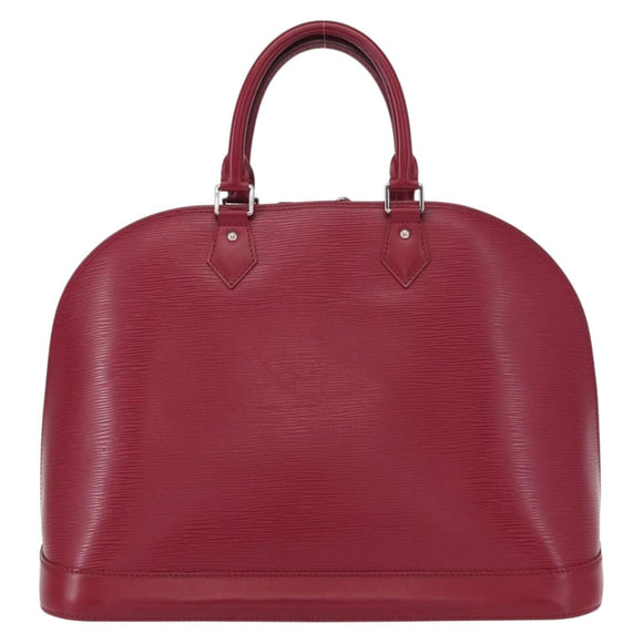 LOUIS VUITTON Epi Alma MM Hand Bag Fuchsia LV Auth 156661SAV