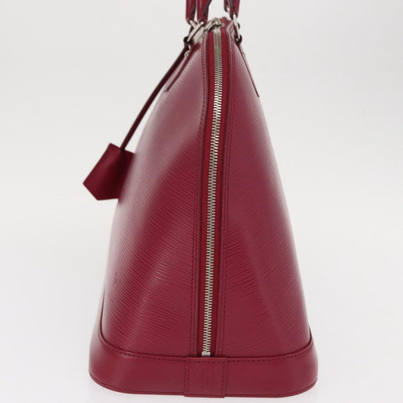 LOUIS VUITTON Epi Alma MM Hand Bag Fuchsia LV Auth 156661SAV