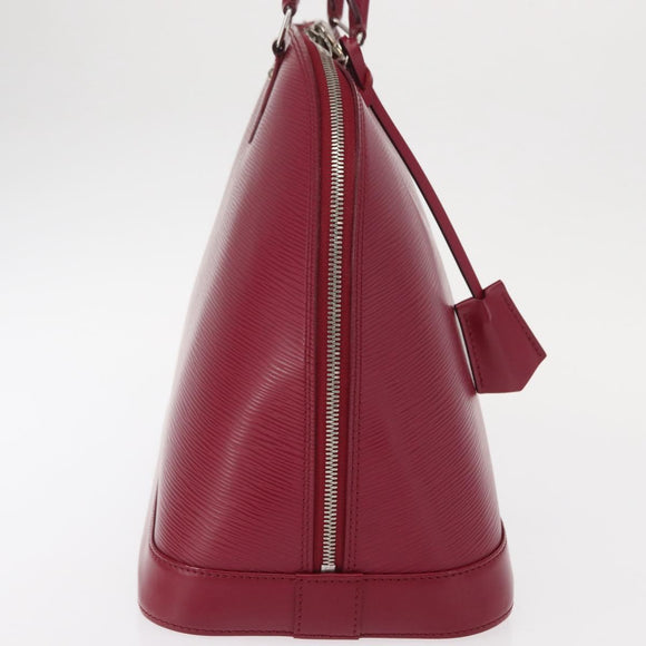 LOUIS VUITTON Epi Alma MM Hand Bag Fuchsia LV Auth 156661SAV