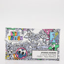 LOUIS VUITTON Monogram Comics Trio Envelope Pouch M82014 LV Auth 156662SM-12