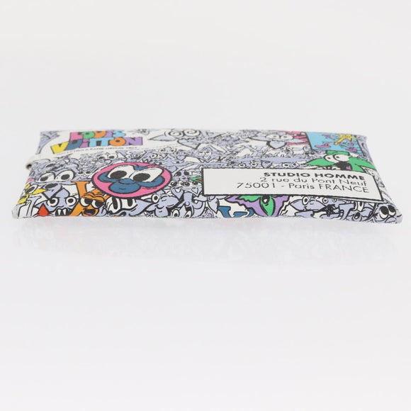 LOUIS VUITTON Monogram Comics Trio Envelope Pouch M82014 LV Auth 156662SM