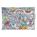 LOUIS VUITTON Monogram Comics Trio Envelope Pouch M82014 LV Auth 156662SM-4