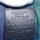 LOUIS VUITTON Monogram Emboss Pochette A4 Clutch Bag Black M68775 Auth 156663M-19