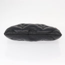LOUIS VUITTON Monogram Emboss Pochette A4 Clutch Bag Black M68775 Auth 156663SM-7