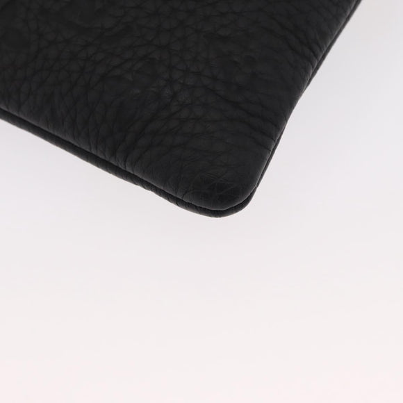 LOUIS VUITTON Monogram Taurillon LV Friend A4 Pouch Bag M80147 LV Auth 156664SM