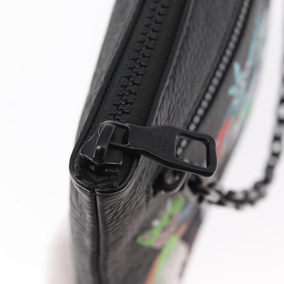 LOUIS VUITTON Monogram Taurillon LV Friend A4 Pouch Bag M80147 LV Auth 156664SM