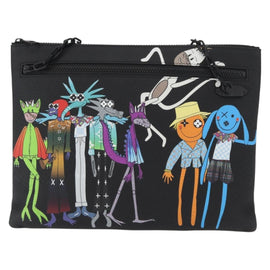 LOUIS VUITTON Monogram Taurillon LV Friend A4 Pouch Bag M80147 LV Auth 156664SM - 0