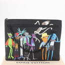 LOUIS VUITTON Monogram Taurillon LV Friend A4 Pouch Bag M80147 LV Auth 156664SM-24