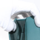 CHANEL Matelasse Chain Shoulder Bag Lamb Skin 2way Green Gold CC Auth 156667SM-23