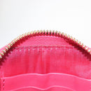 Christian Dior Cannage Phone Chain Shoulder Pouch 2way Pink Gold Auth 156668V-17