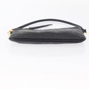 LOUIS VUITTON Monogram Empreinte Citadine PM Accessory Pouch Black Auth 156669V-5