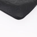 LOUIS VUITTON Monogram Empreinte Citadine PM Accessory Pouch Black Auth 156669V-16